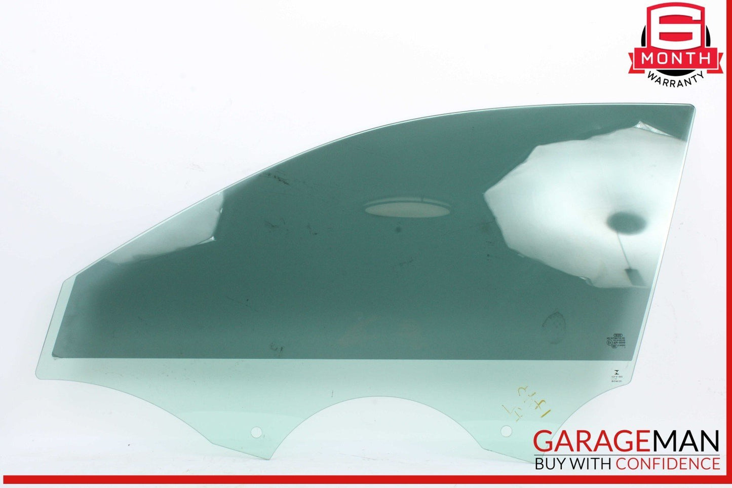 15-20 Audi A3 S3 Front Left Driver Side Door Window Glass 8V5845201 OEM