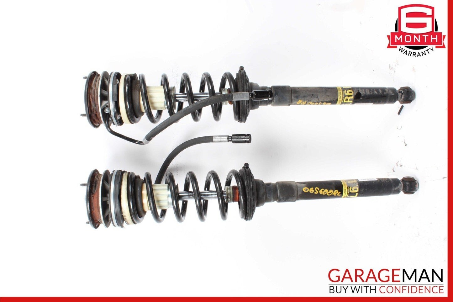 07-14 Mercedes CL550 S600 Rear Left & Right ABC Hydraulic Shock Absorbers Set