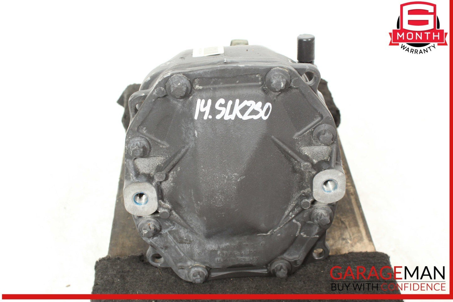 12-15 Mercedes R172 SLK250 1.8L Rear Differential Diff Axle Carrier 3.07 OEM