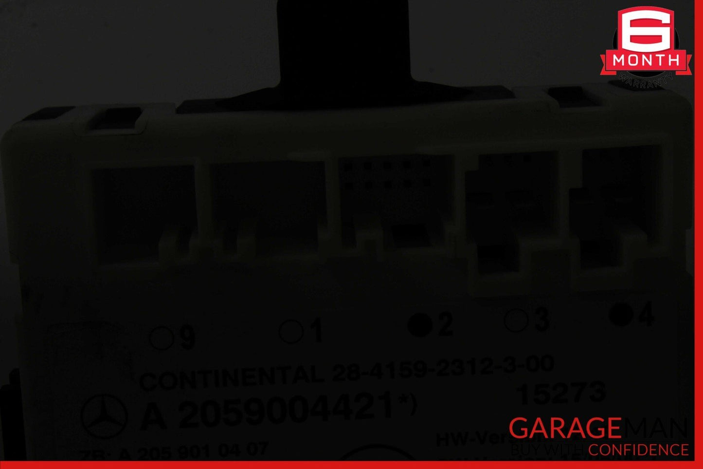 16-19 Mercedes W205 C300 C350e Rear Left Driver Side Door Control Module OEM