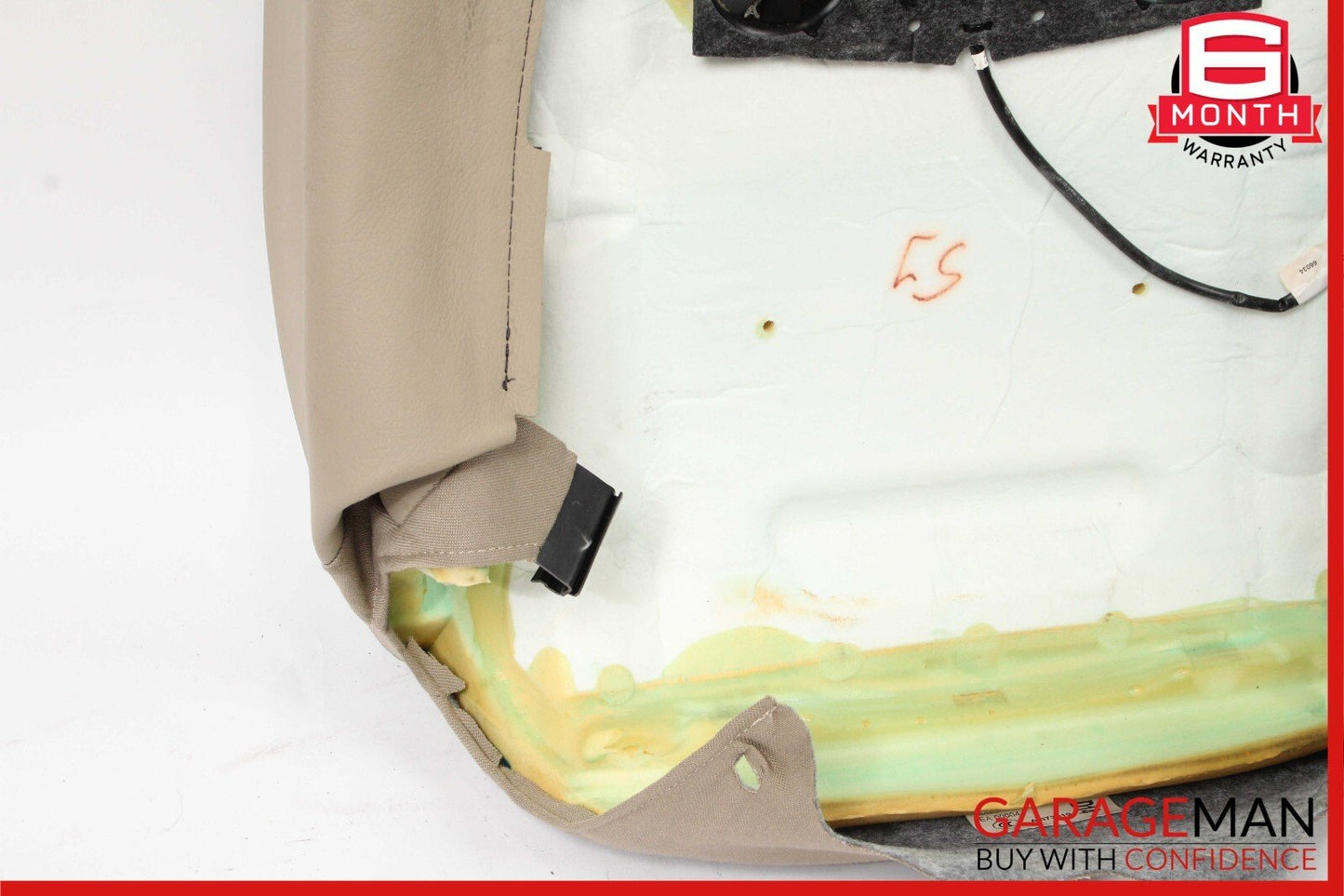 12-14 Mercedes W218 CLS550 Top Upper Seat Cushion Front Right Passenger Side OEM