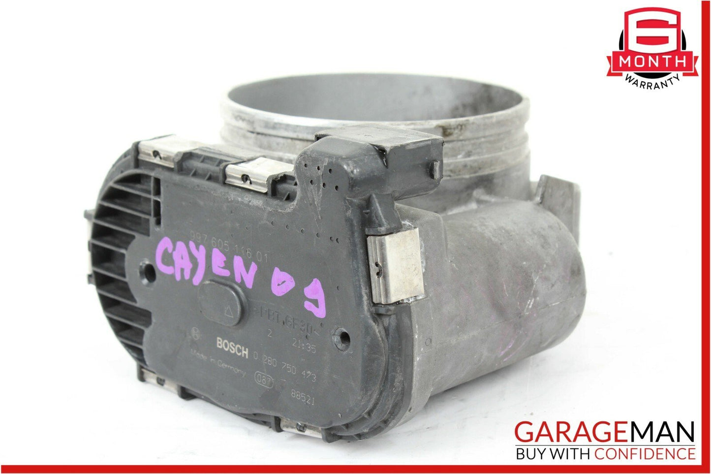 08-10 Porsche Cayenne 957 GTS Sport Throttle Valve Body 99760511601 OEM