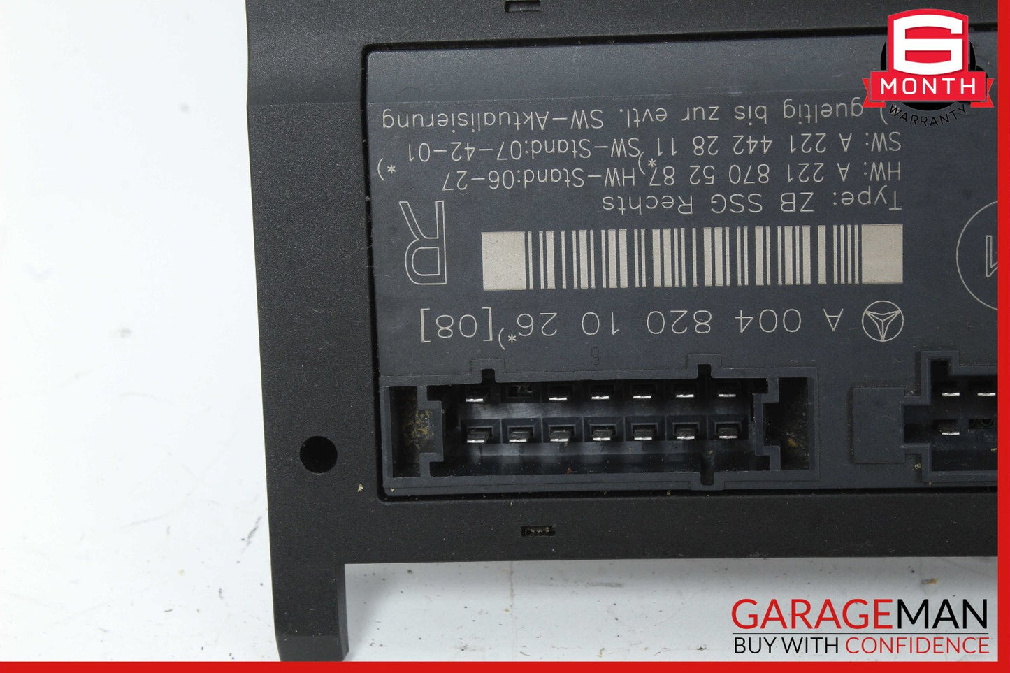 07-13 Mercedes W221 S550 S400 Front Right Side Under Seat Control Unit OEM