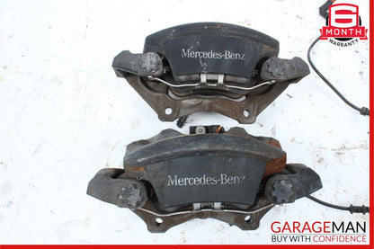 08-18 Mercedes W212 E350 CLS400 Front Brake Calipers Left and Right Set Of 2 OEM
