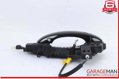 12-18 Audi A6 A7 Rear Left Driver Side Exterior Door Handle Black 4H0837885 OEM
