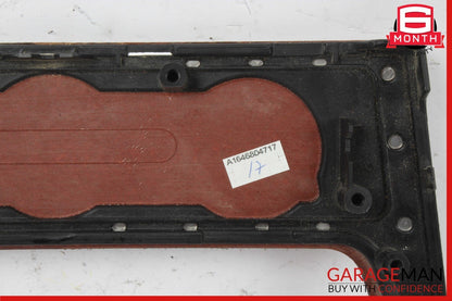 06-12 Mercedes W164 ML350 GL450 Center Dash Dashboard Radio Trim Bezel Wood OEM
