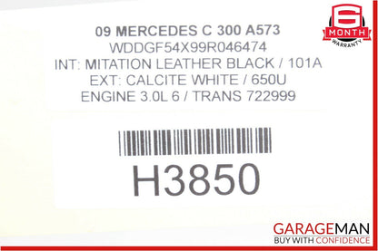 08-14 Mercedes W204 C300 Rear Left / Right Sway Bar Stabilizer Tie Rod Link