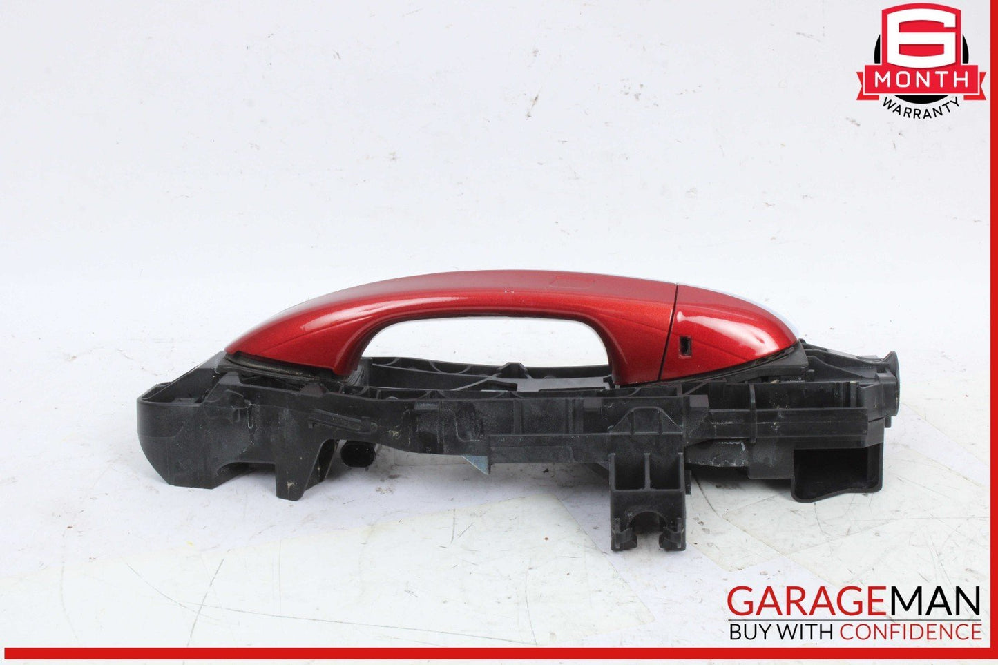 15-20 Mercedes W205 C300 Front Left Driver Side Exterior Door Handle Red OEM