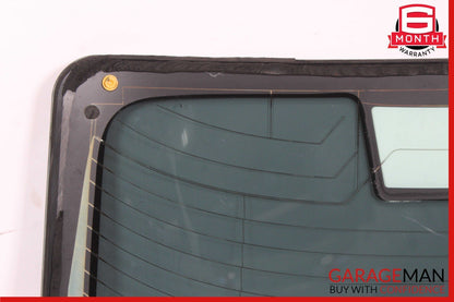 08-18 Maserati GranTurismo M145 Rear Windshield Wind Shield Back Glass Black OEM