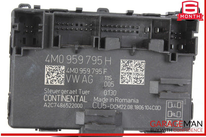 17-24 Audi Q7 Rear Right / Rear Left Side Door Control Module Unit 4M0959795H