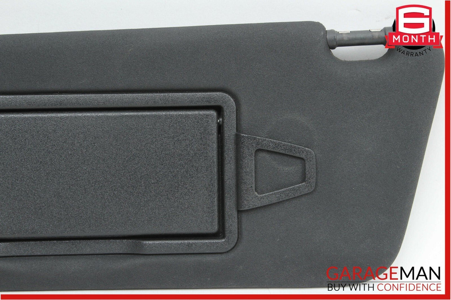 08-14 Mercedes W204 C250 Front Left Sun Visor Sunvisor Shade Cover Black