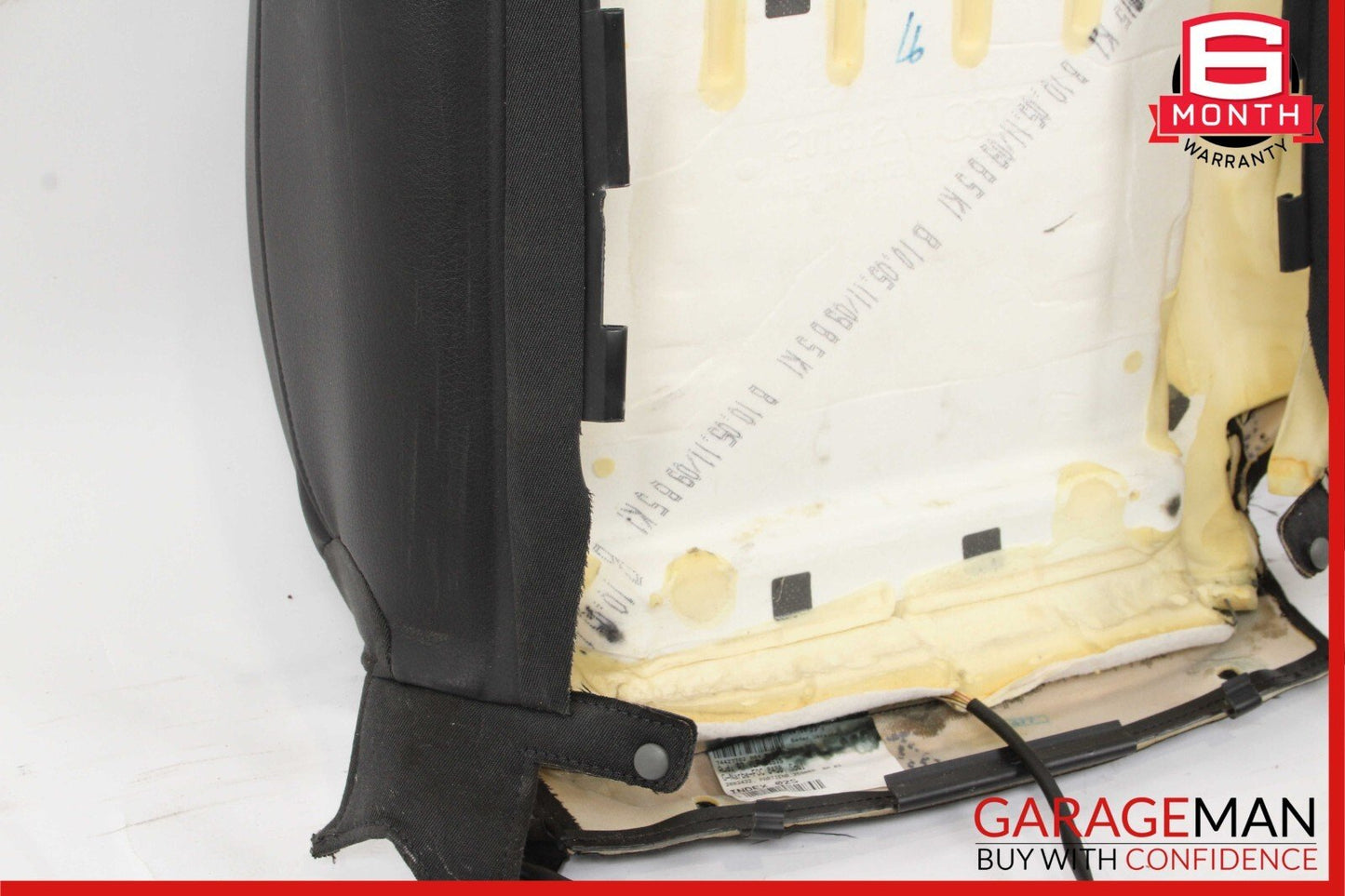 12-18 Audi A7 Front Right Passenger Side Top Upper Seat Cushion Cover Black OEM