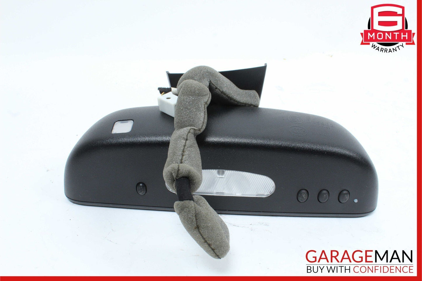 10-16 Mercedes W212 E350 E400 E550 Interior Top Upper Rear View Mirror Black OEM