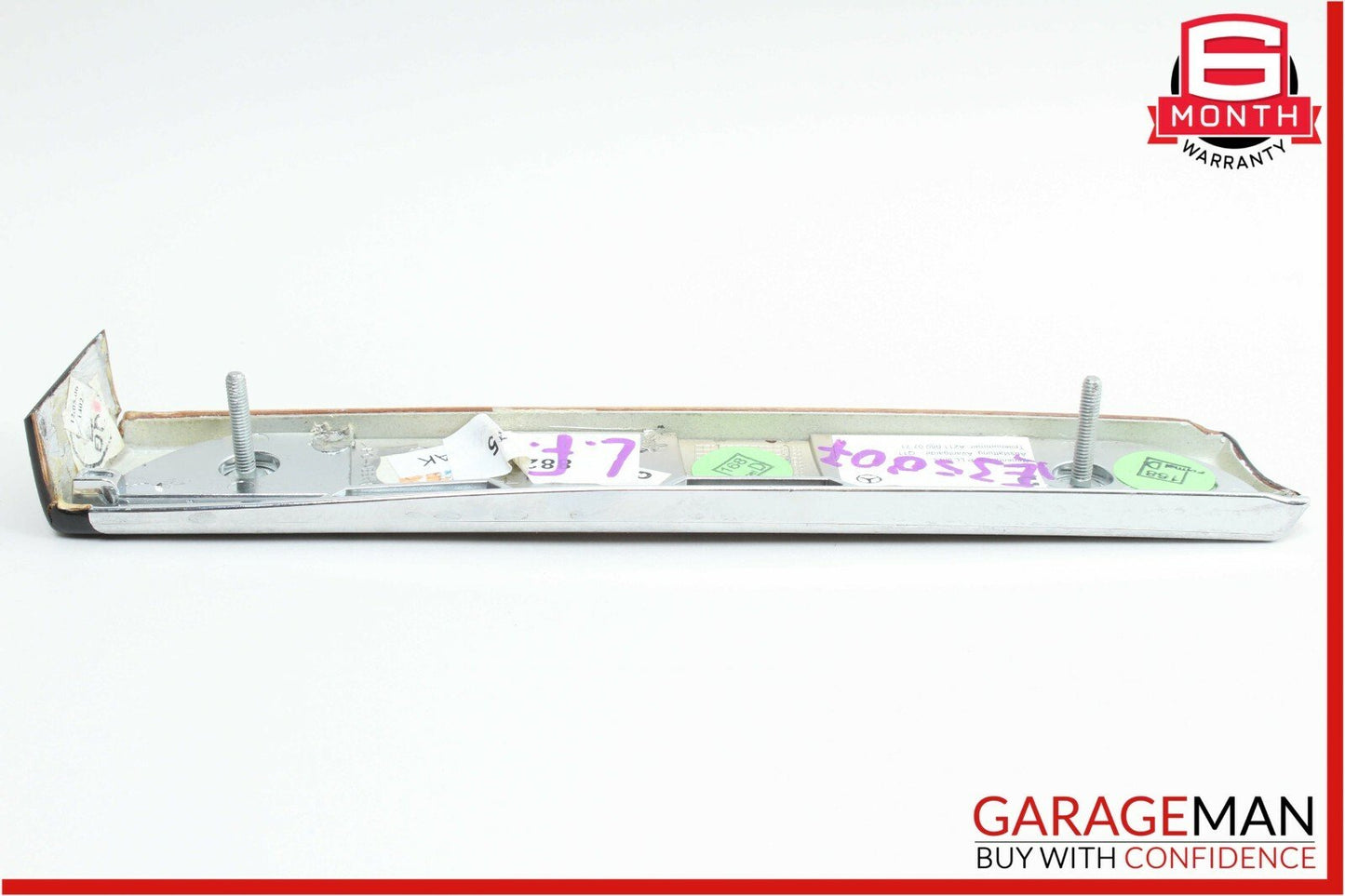 03-09 Mercedes W211 E350 Front Left Dashboard Dash Molding Trim Bezel Walnut OEM