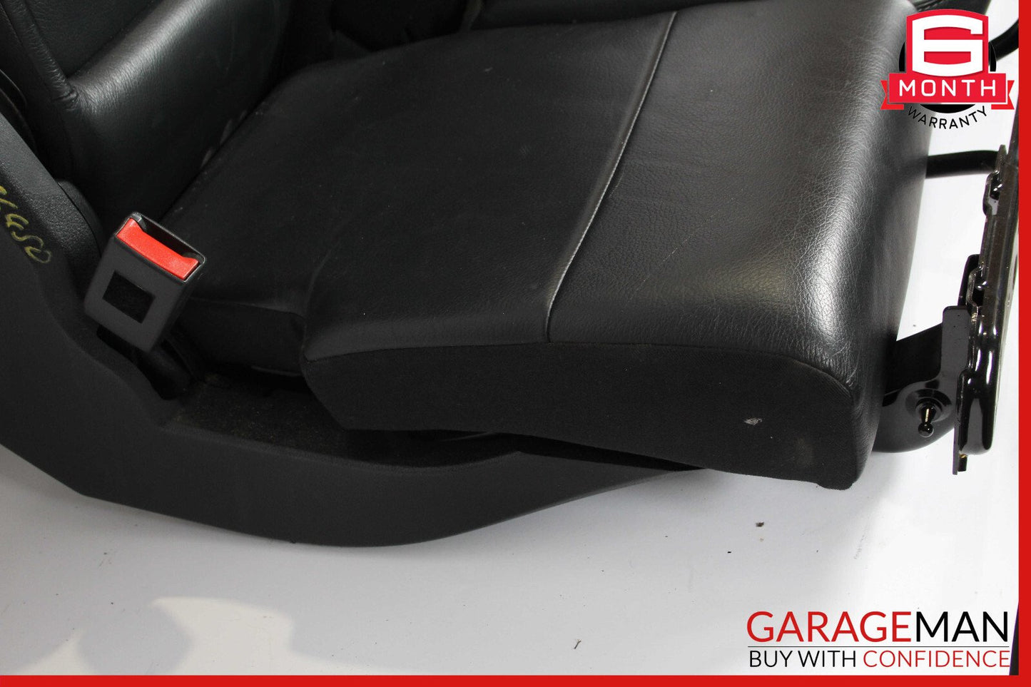 13-16 Mercedes X166 GL450 Rear Left Driver Side Complete Seat Cushion Black OEM