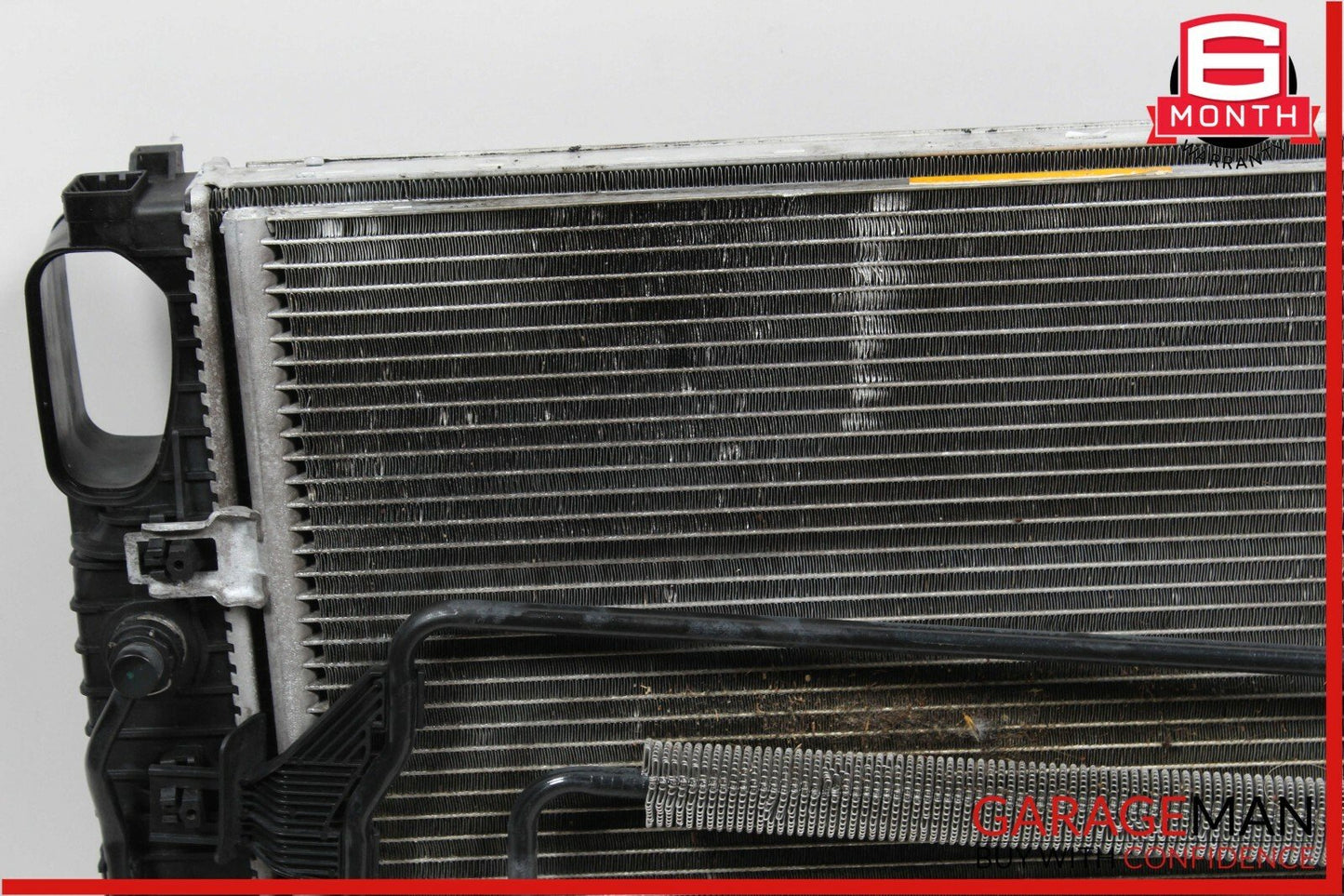 03-06 Mercedes CLS500 E500 Engine Motor Radiator AC A/C Condenser Assembly