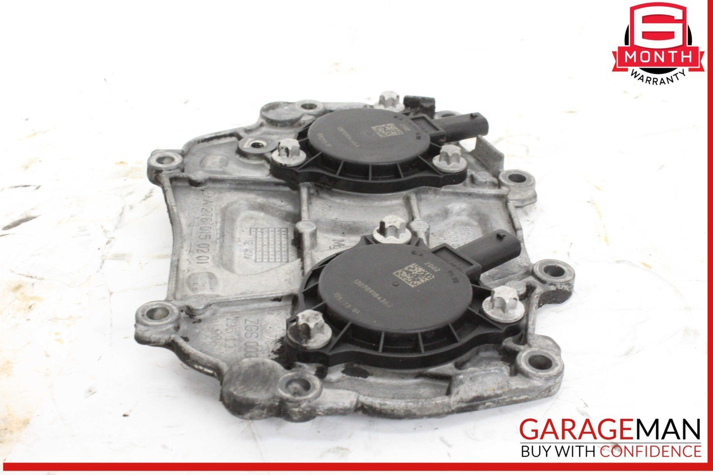 12-18 Mercedes-Benz S550 W221 Timing Chain Cover Plate 2760150201 Genuine