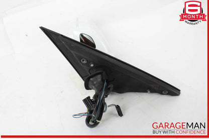 09-16 Audi S4 Front Left Driver Side Door Rear View Mirror White OEM