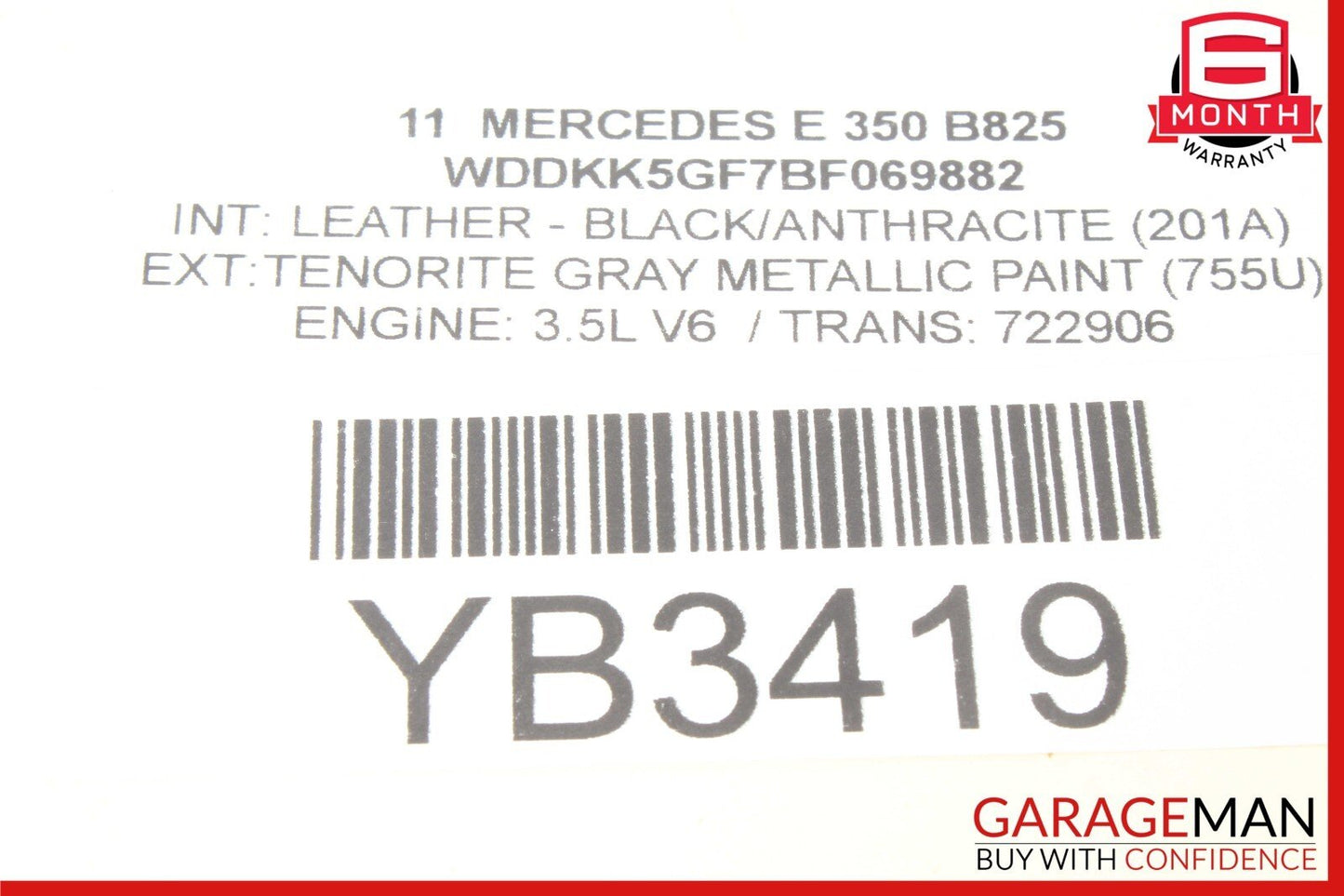 08-17 Mercedes W212 E350 C300 Rear Right / Left Suspension Upper Control Arm OEM