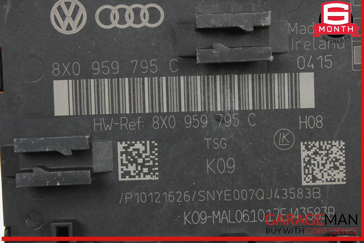 15-18 Audi Q3 Rear Left or Rear Right Side Door Control Module 8X0959795C OEM