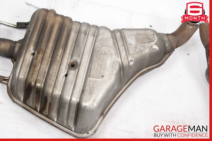 07-09 Mercedes W221 S550 S600 AMG Sport Rear Exhaust Muffler Tips Set of 2 Pc