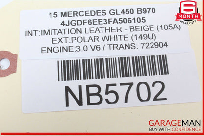 10-20 Mercedes X166 GL450 GLA250 SL400 Communication Control Module Unit OEM