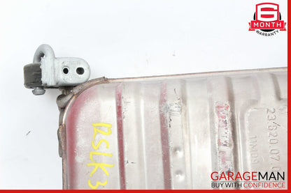 12-16 Mercedes R172 SLK350 M276 Rear Left Exhaust Muffler OEM