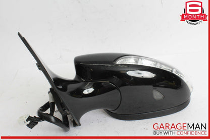 07-09 Mercedes W221 S550 S600 Front Left Side Door Rear View Mirror Black OEM