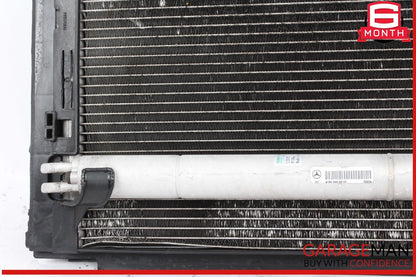 12-19 Mercedes X166 GL450 4MATIC Water Radiator A/C Conditioning Condenser OEM