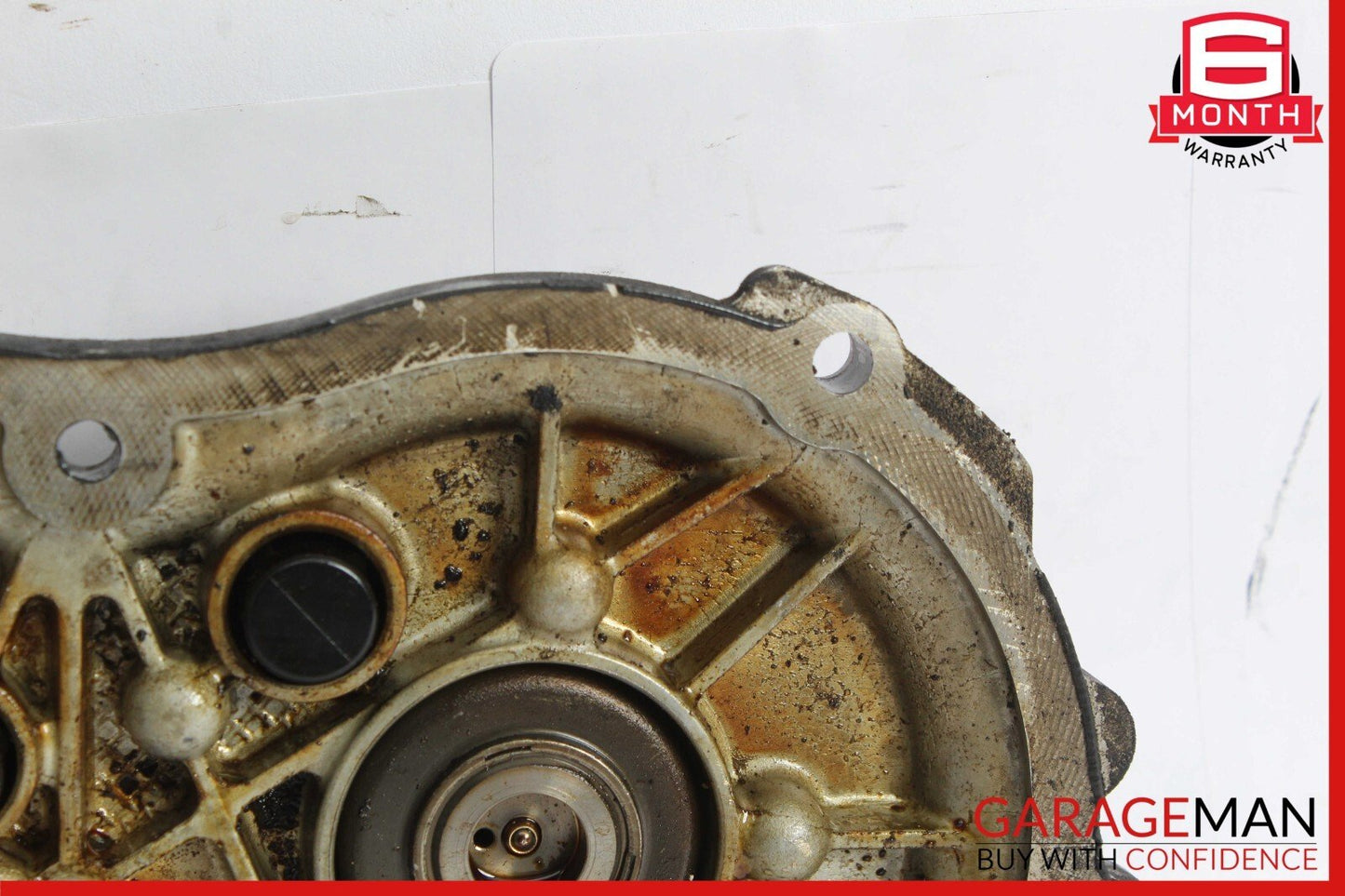 06-13 Mercedes W212 E350 S550 Front Right Engine Timing Chain Cover Plate OEM