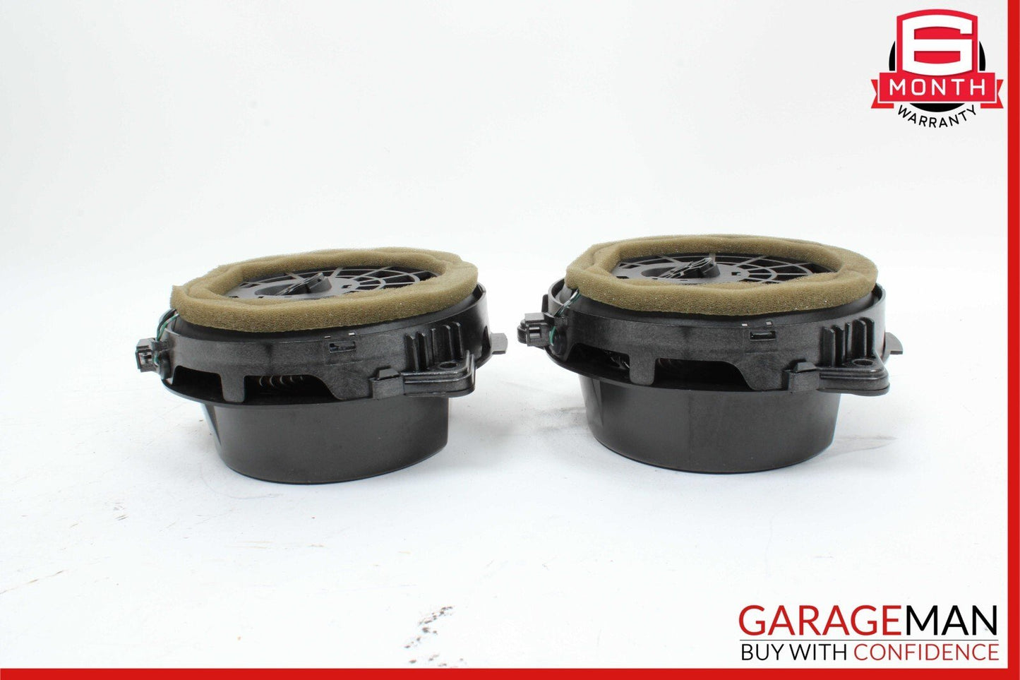 03-09 Mercedes W209 CLK500 C350 Rear Door Audio Sound Speaker Set of 2 Pc OEM
