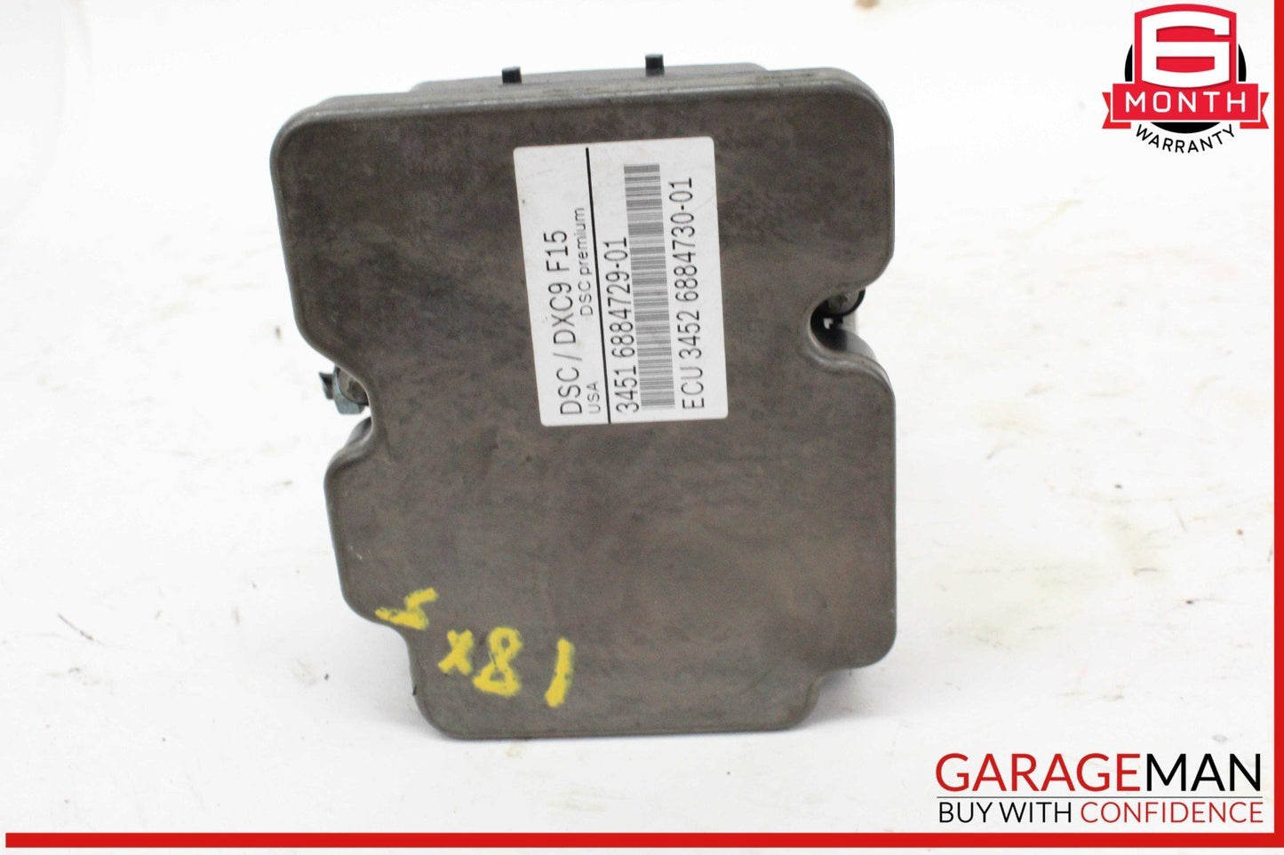 14-18 BMW X5 F15 X6 ABS Anti Lock Brake Pump Module 6884729 OEM