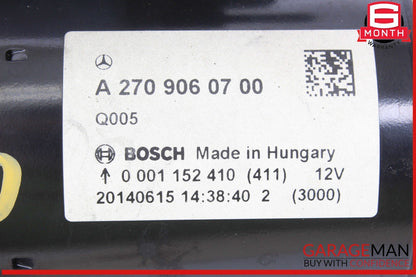 14-19 Mercedes W117 CLA250 GLA250 Engine Starter Motor 2709060700 OEM