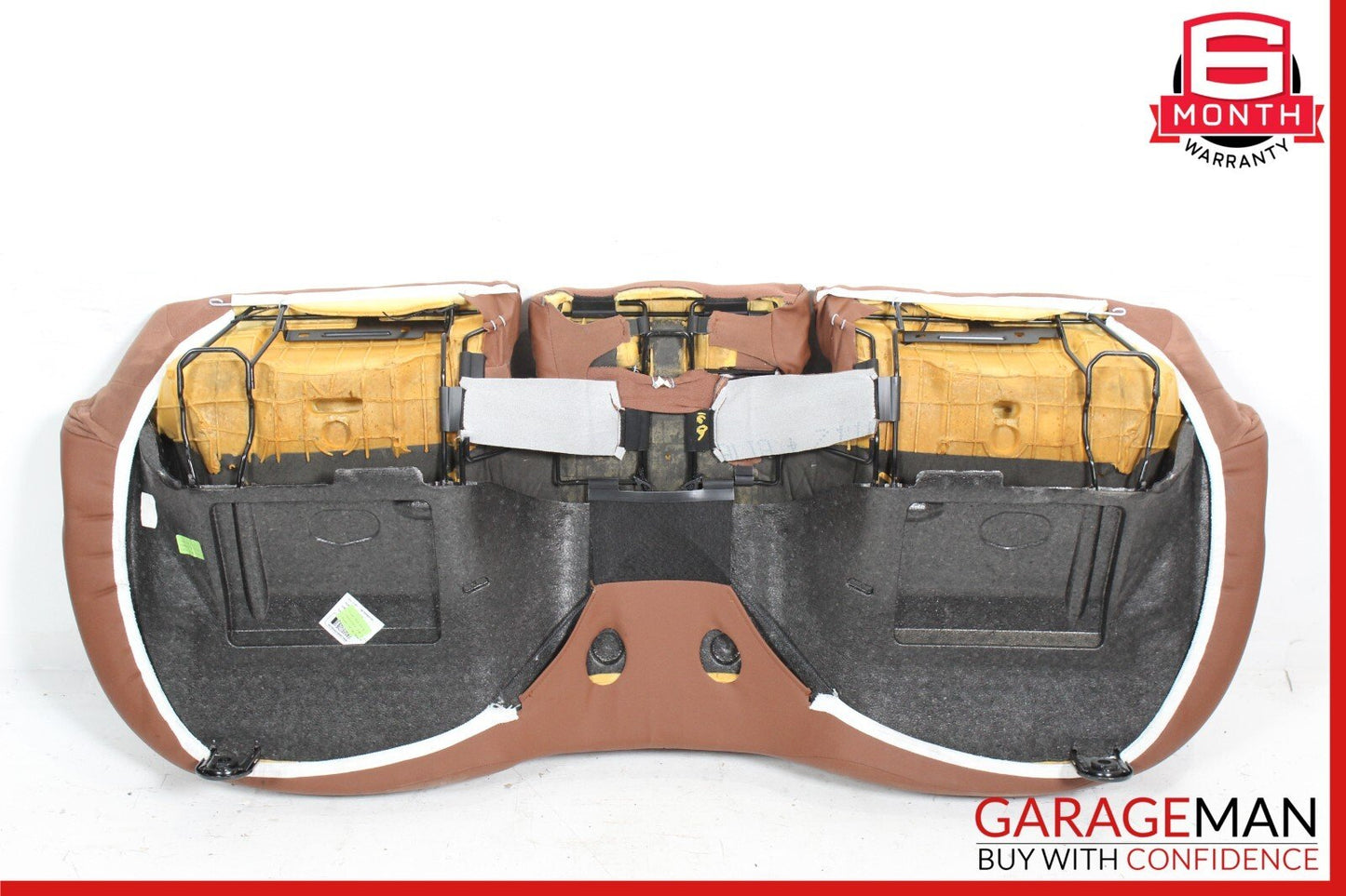 14-17 Maserati Quattroporte M156 Rear Seat Cushion Bottom Lower Brown OEM