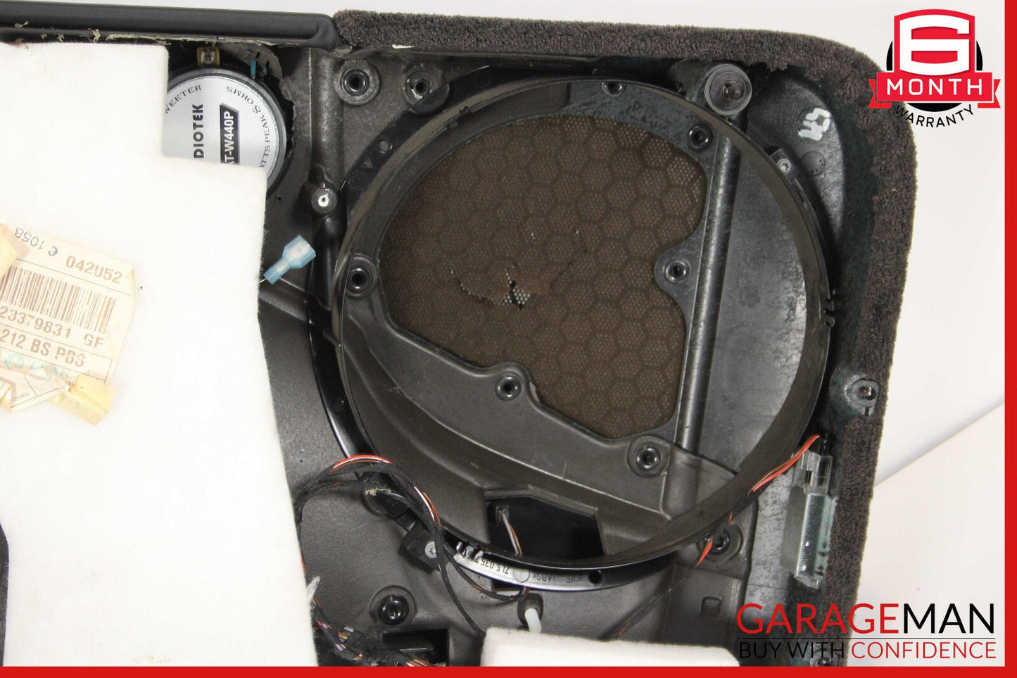 03-10 Porsche Cayenne 955 957 Rear Right Side Interior Door Panel Trim Cover OEM