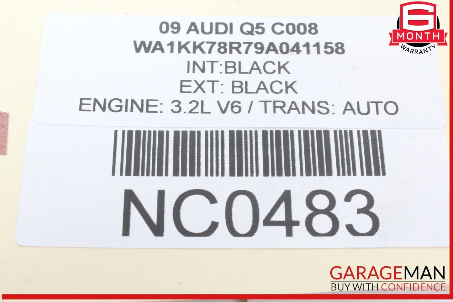 08-18 Audi Q5 A6 A7 Rear Right Passenger Side Suspension Lower Control Arm OEM