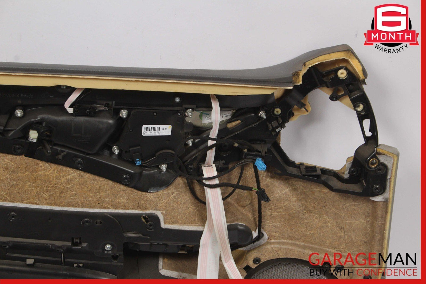 07-09 Mercedes W211 E350 Front Right Side Interior Door Panel Trim Cover Gray