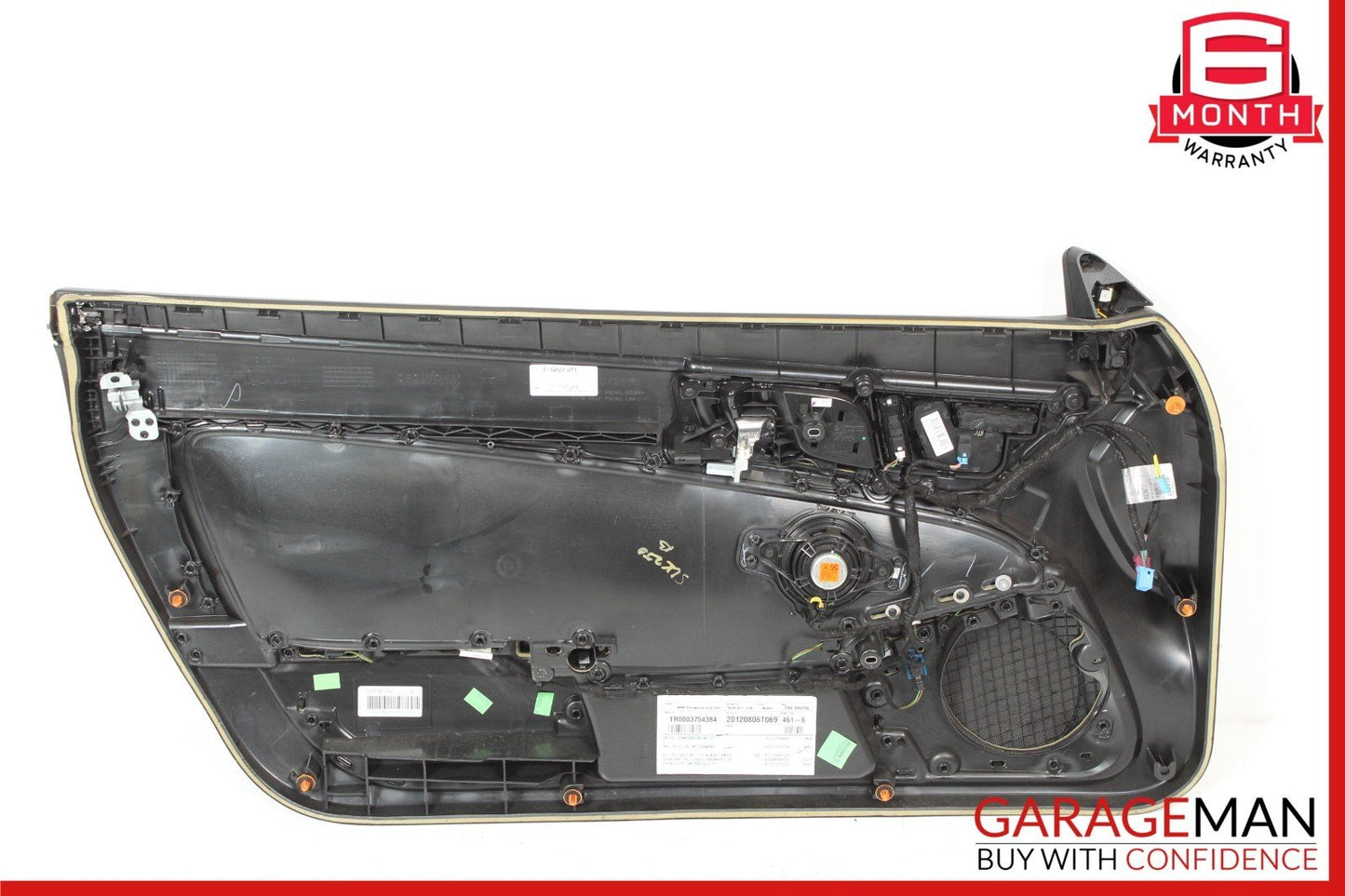12-16 Mercedes R172 SLK250 SLK300 Front Right Interior Door Panel Black OEM