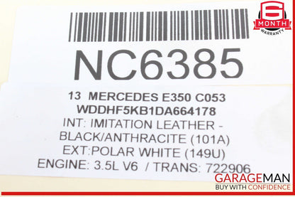 10-16 Mercedes W212 E350 Front Left Driver Side Lower Wishbone Control Arm OEM