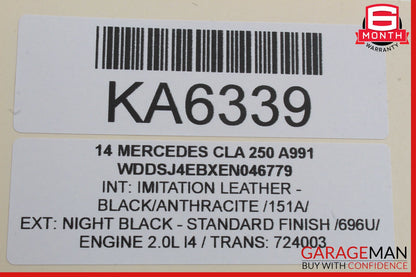 12-20 Mercedes W117 CLA250 Top Shark Fin Antenna Roof GPS 2128201775 OEM