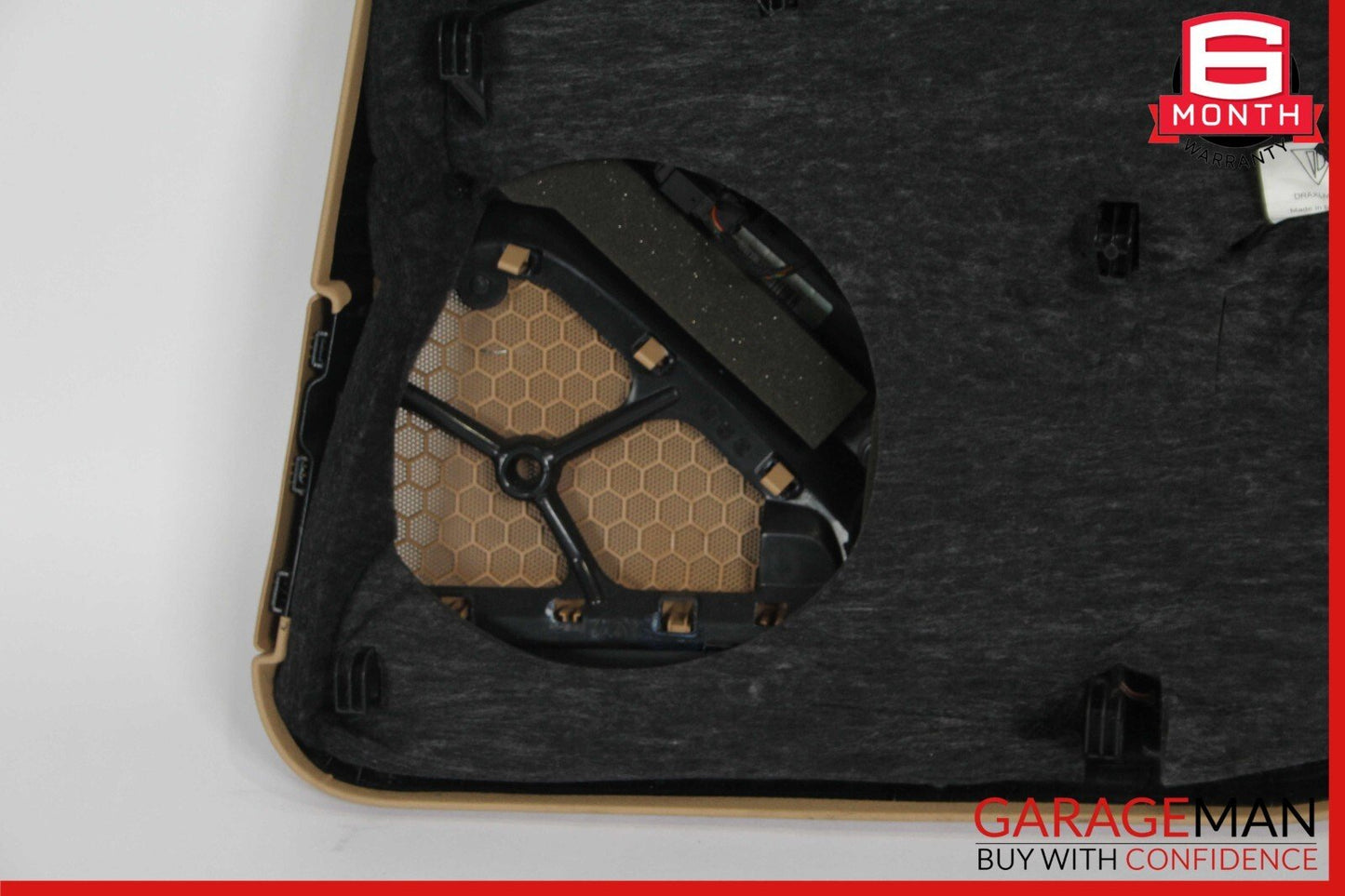 10-16 Porsche Panamera 970 Rear Left Interior Door Panel Trim Cover Assy Beige