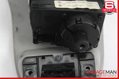 03-12 Mercedes R230 SL500 SL550 SL55 AMG Headlight Control Switch Assembly Grey