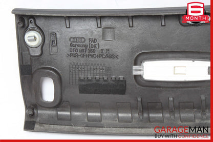 10-17 Audi S5 A5 Convertible Windshield Header Trim Panel 8F0867360M OEM