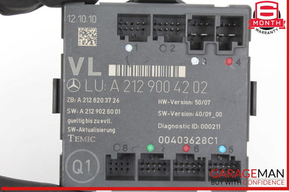 08-18 Mercedes W212 E350 E550 E400 Front Left Side Door Control Module Unit OEM