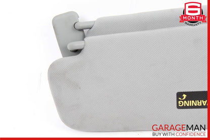03-10 Porsche Cayenne S 955 Front Right Side Sunvisor Sun Visor Shade Grey OEM
