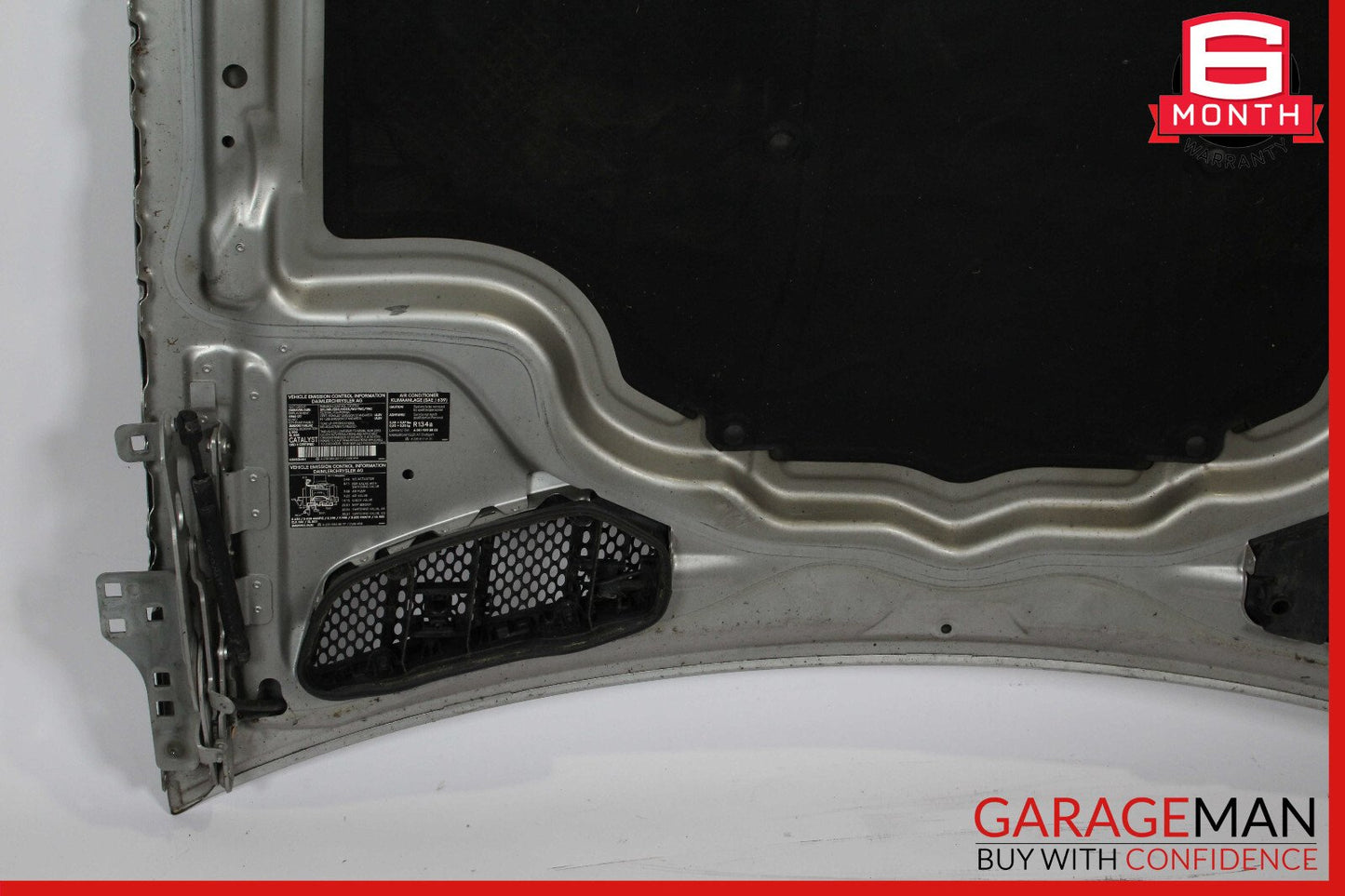 03-08 Mercedes R230 SL500 Front Hood Bonnet Vent Cover Assembly OEM