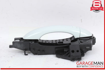 08-18 Audi Q5 A4 S4 A5 Rear Left Driver Side Exterior Door Handle White OEM