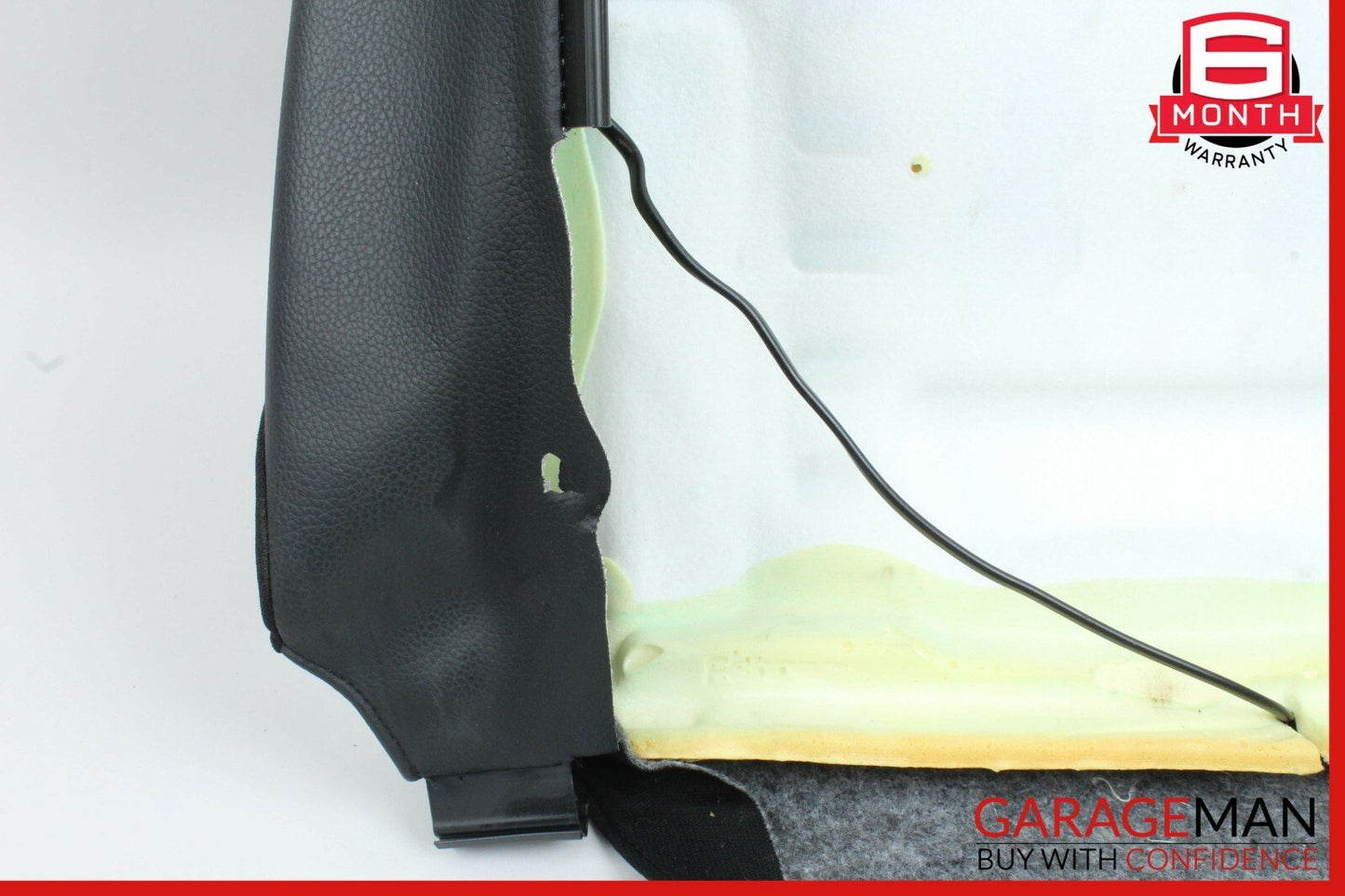 08-14 Mercedes W204 C300 Sedan Front Right Side Top Upper Seat Cushion Black
