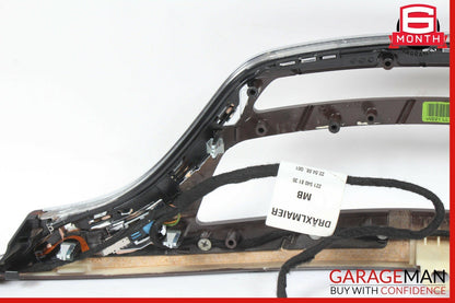 07-13 Mercedes W221 S550 S500 Dashboard Center Trim Molding Cover Panel Wood