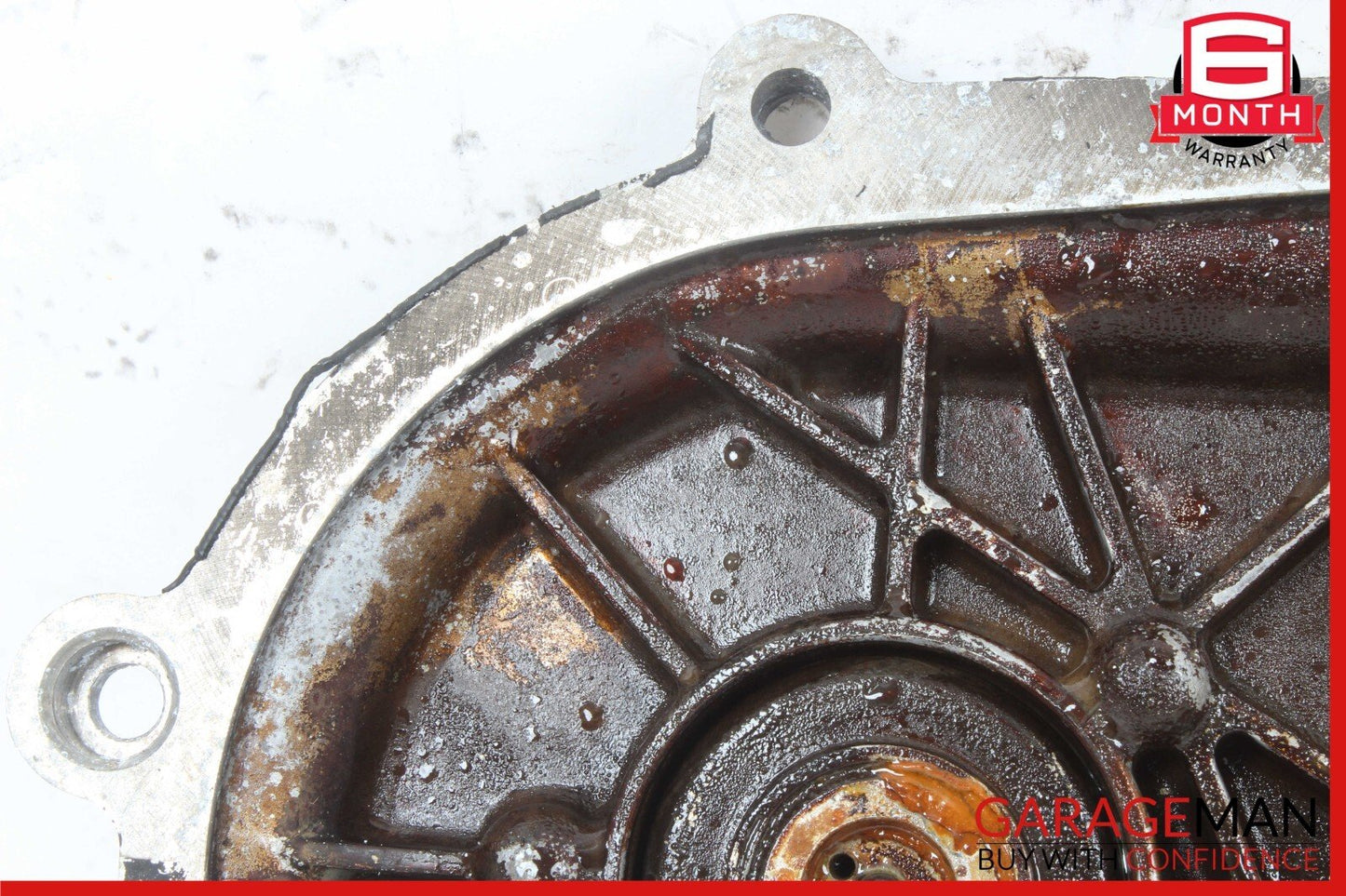 06-13 Mercedes W211 E350 R350 Front Right Engine Timing Chain Cover Plate OEM